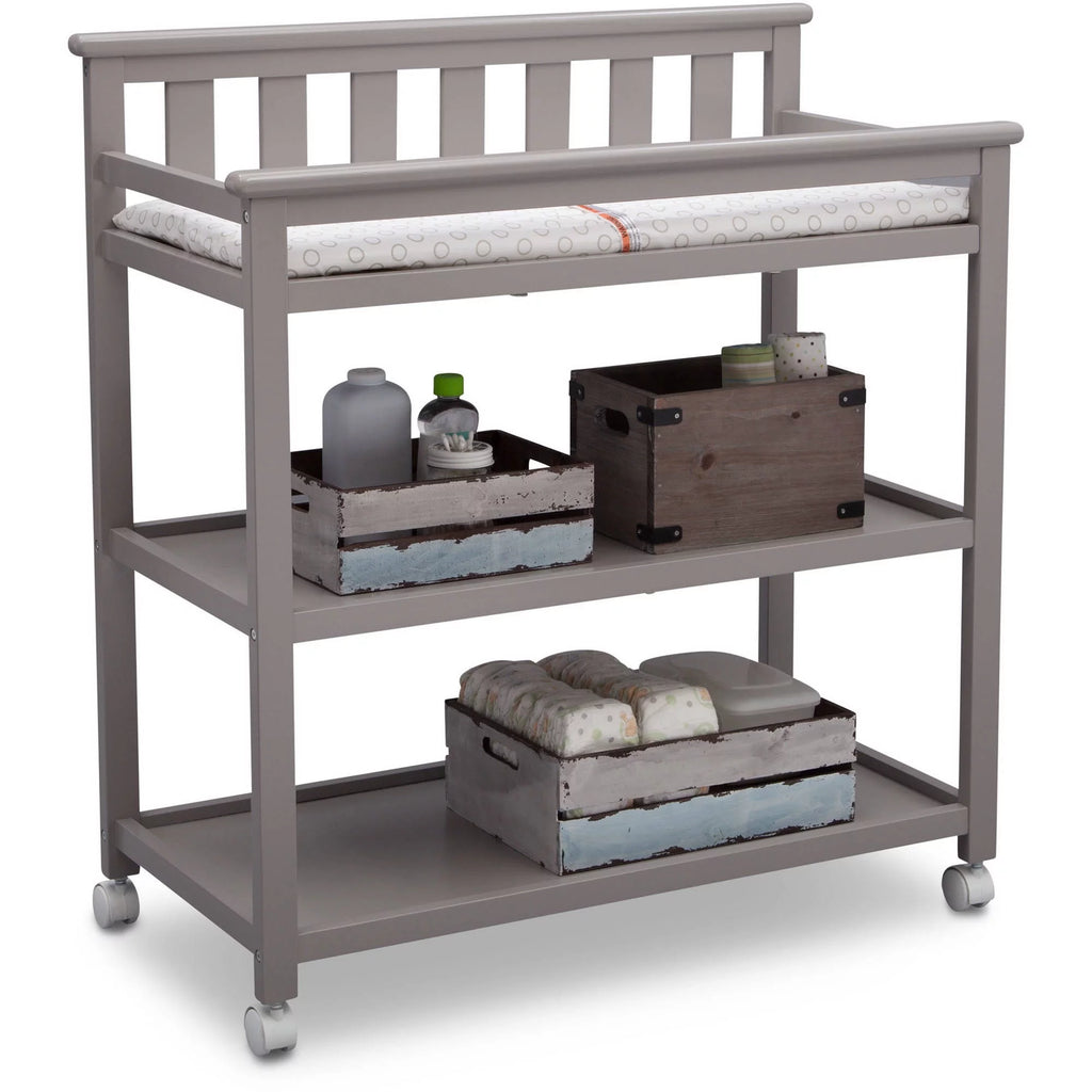Flat Top Changing Table with Casters H989211