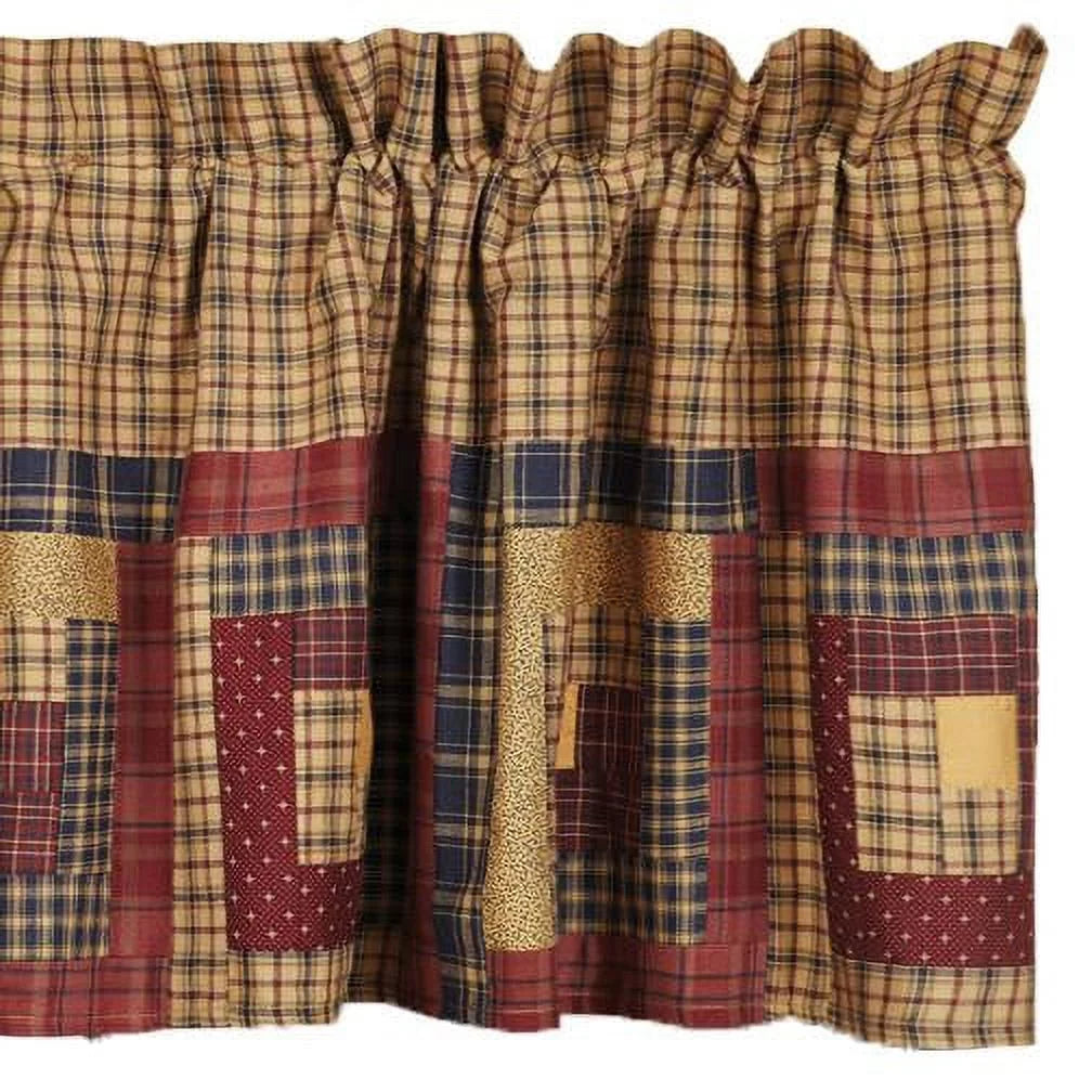 Tan 16x72 Window Curtain Valance R1059