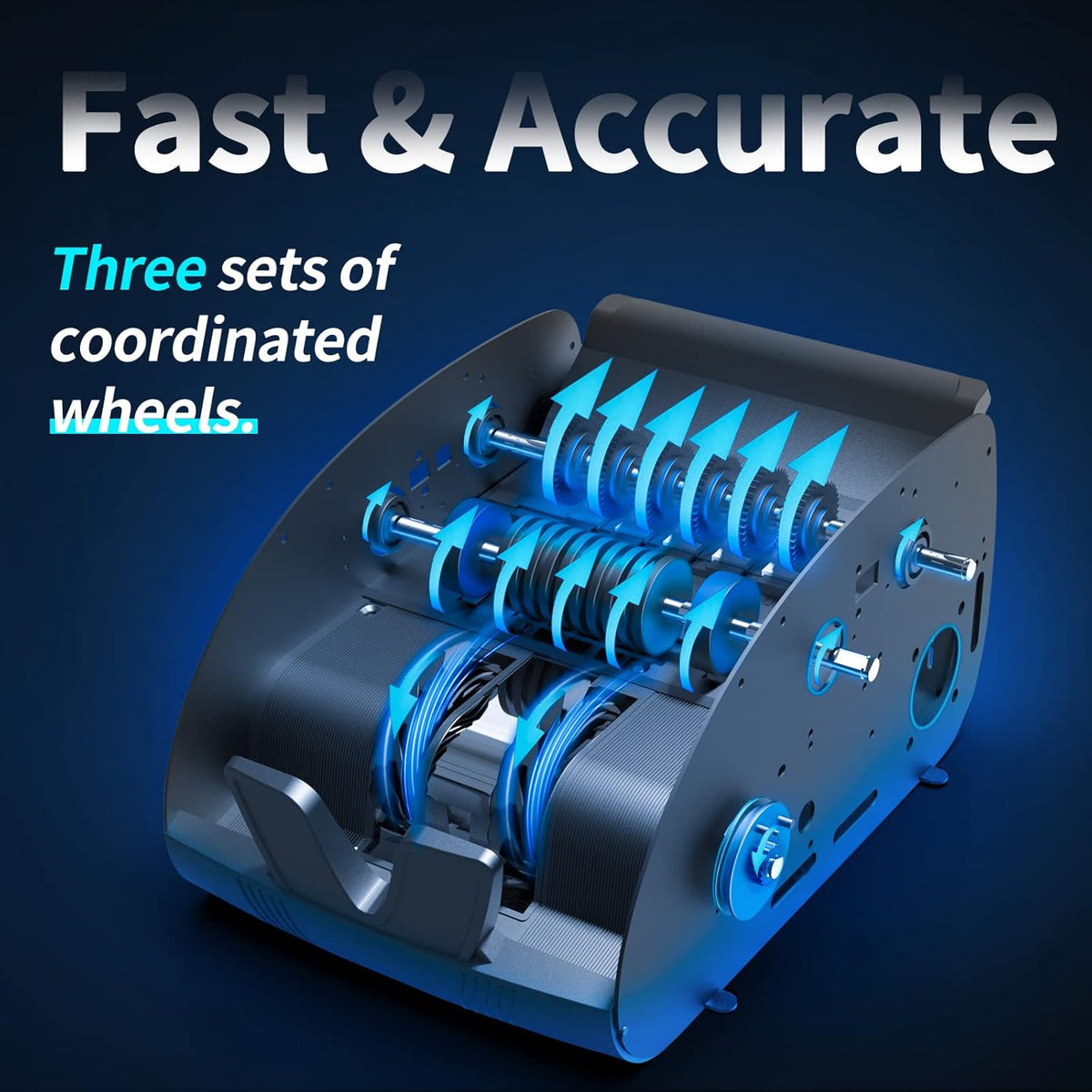 Bill Counter Machine with Counterfeit Detection K988