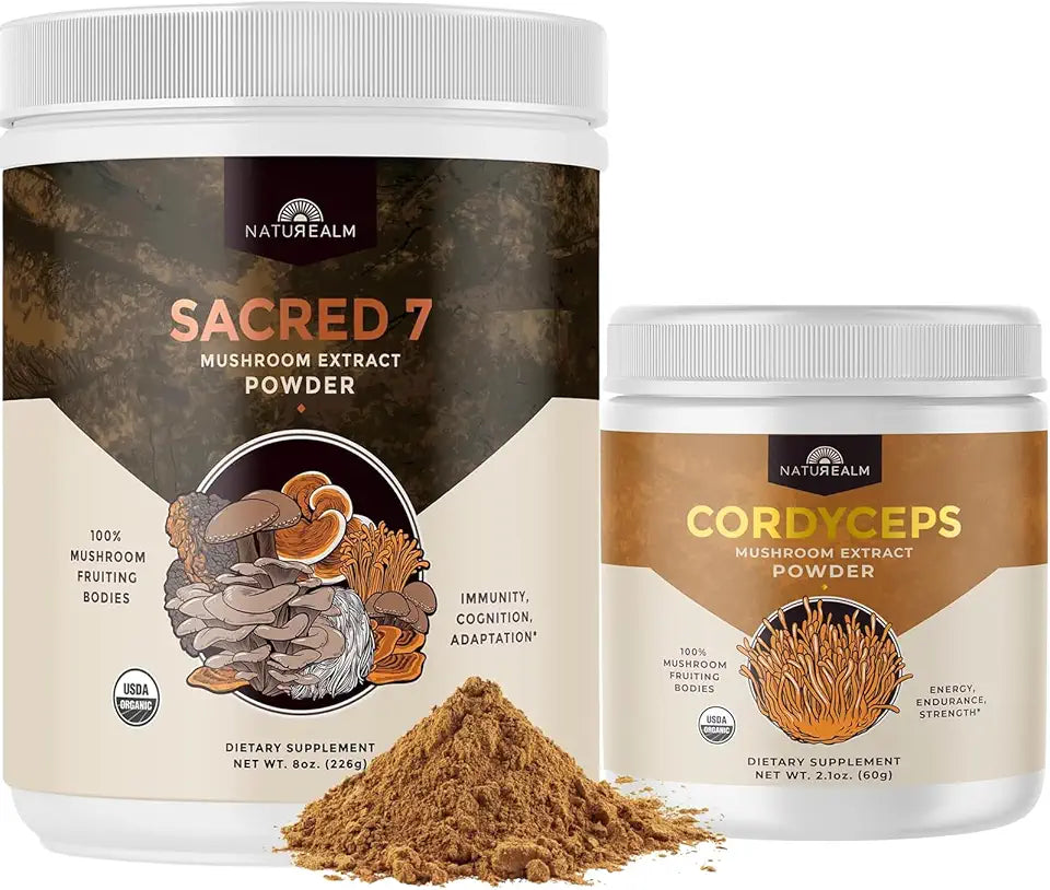 Organic Mushroom Powder Bundle H556371