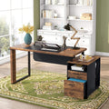 59 Inch Computer Desk with Drawers X2875