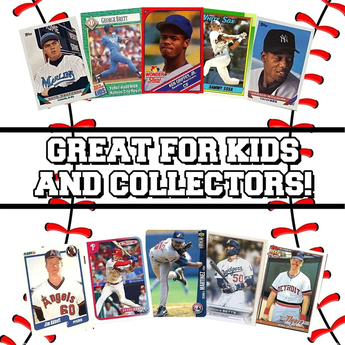 Baseball Trading Cards 100ct Box Set K55666