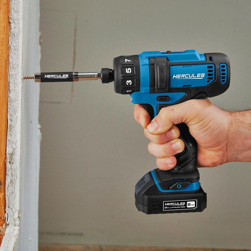 12V Cordless 1/4 in. Hex Compact Screwdriver Y9131