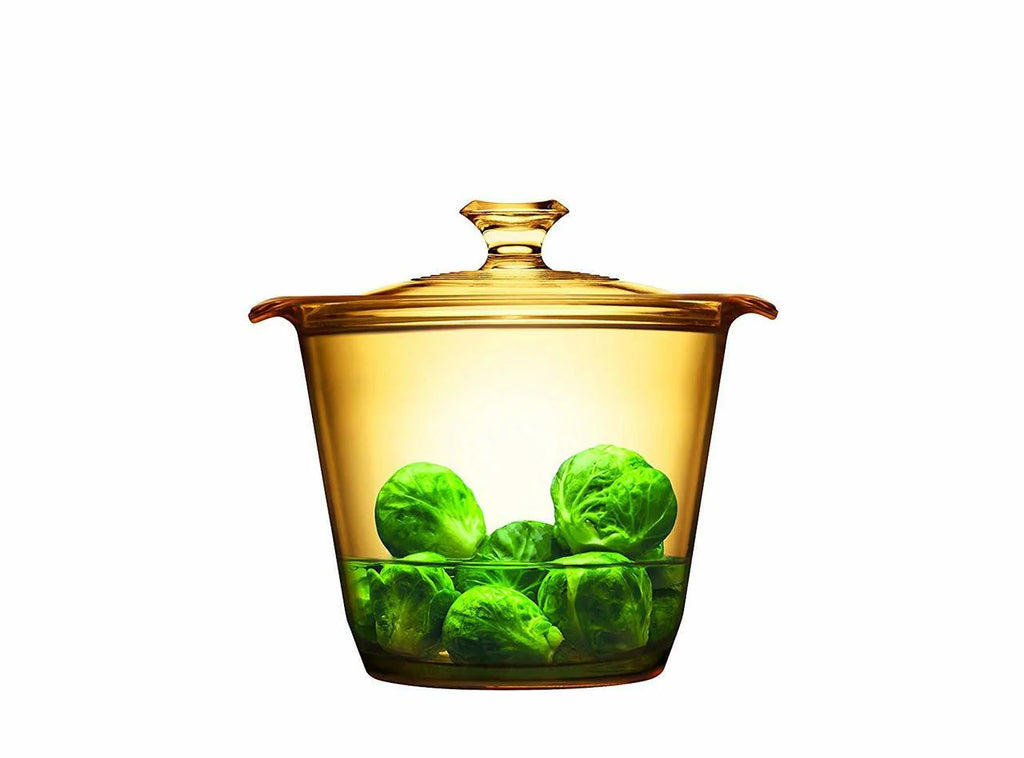 Glass Stew Pot 1.2L with Glass Cover W16447