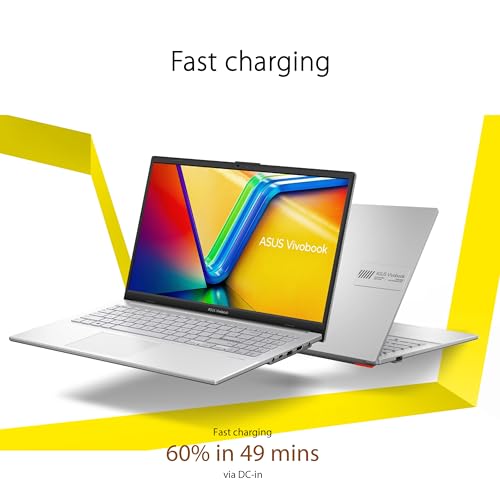 15.6” Slim Laptop, AMD Ryzen 5, 8GB, 512GB, Windows 11 Home, Cool Silver X78422