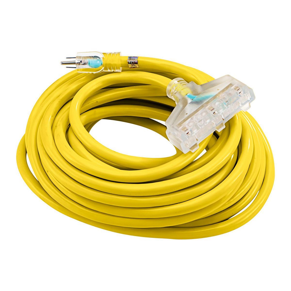 50 ft. 10/3 Gauge Triple-Tap Extension Cord U844849