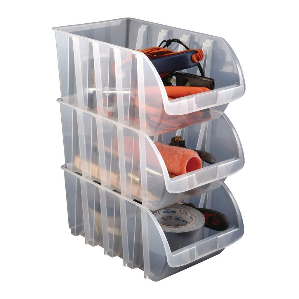 Clear Stacking Bin S5332