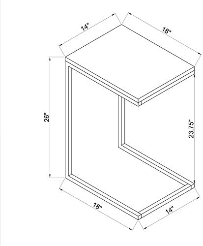 Gold Metal Accent Table I424760