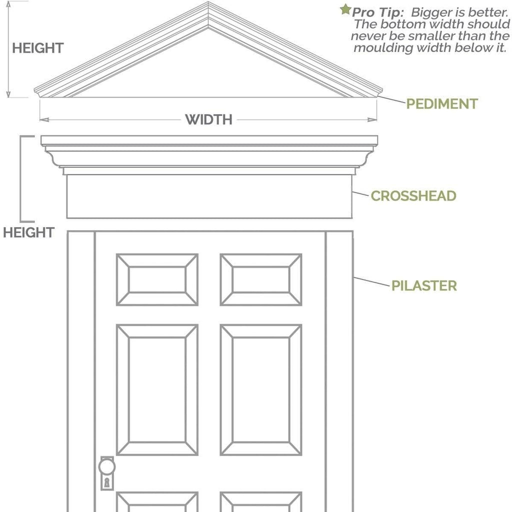 Fluted PVC Pilaster with Capital & Base (Pair) K618966