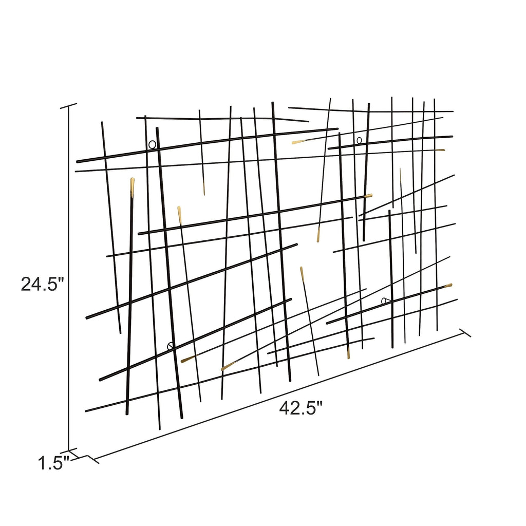 Modern Metal Wall Decor O713