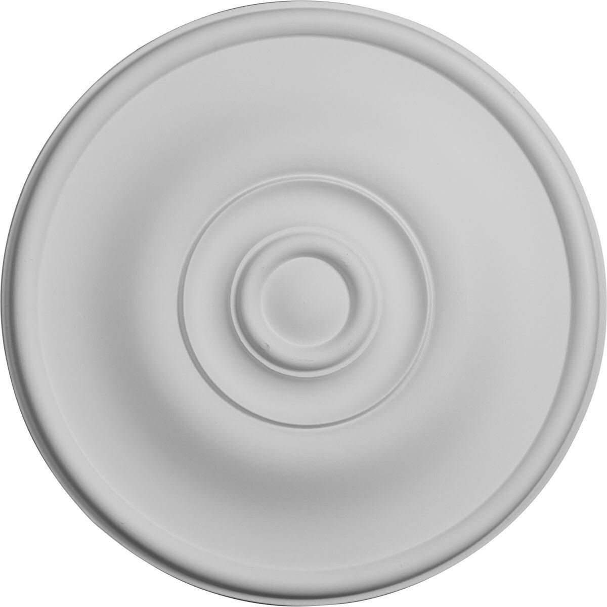 Hand-Painted Jet Black Ceiling Medallion E44474