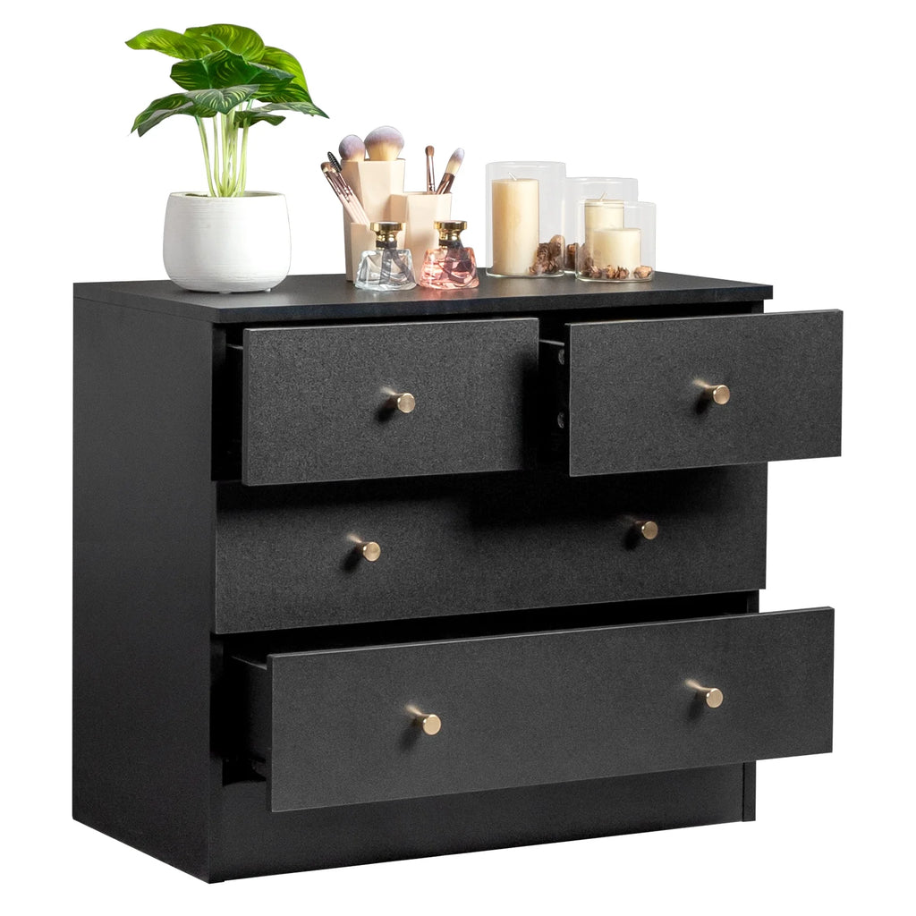 White 7 Drawer Wood Dresser U1757