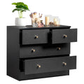 White 7 Drawer Wood Dresser U1757