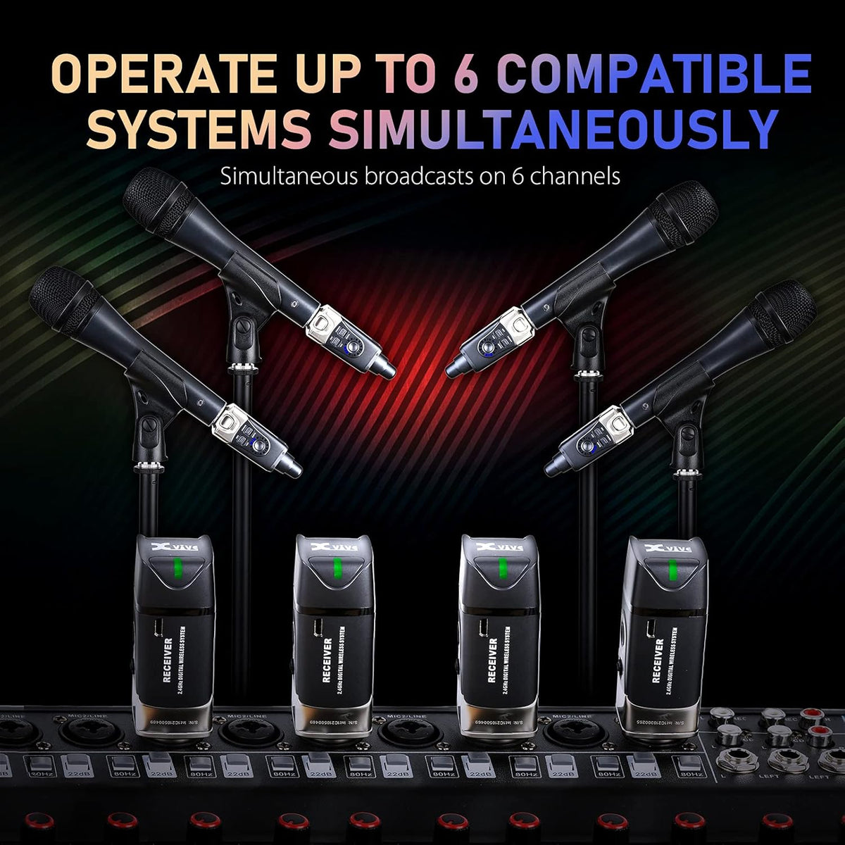 XLR Wireless Microphone System C343