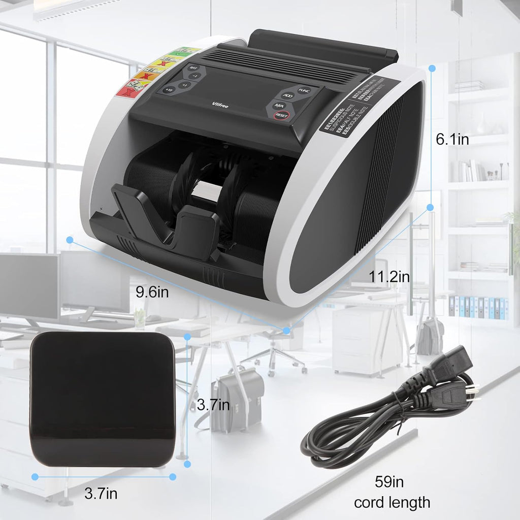 Bill Counter Machine with Counterfeit Detection K988