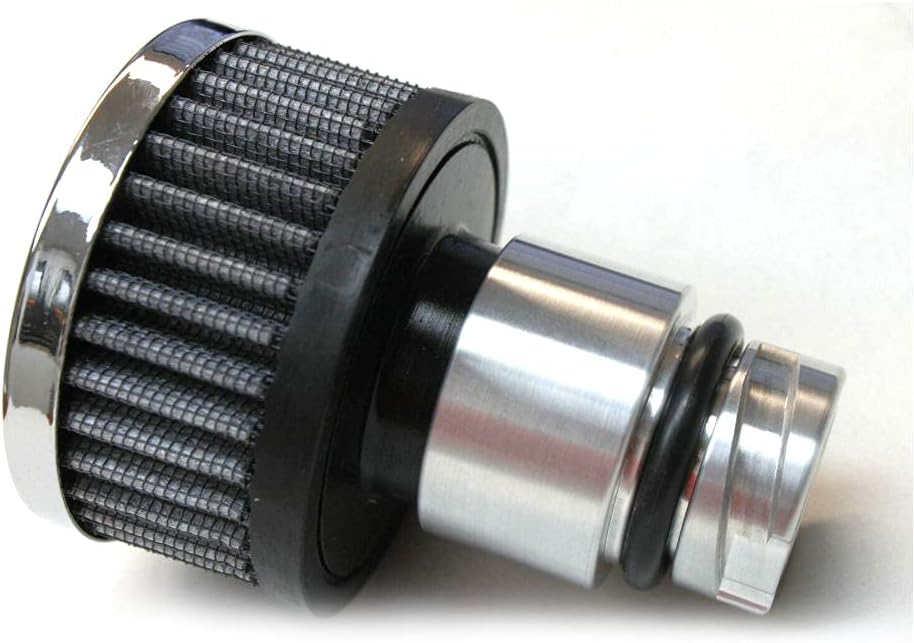 Billet Aluminum Valve Cover Oil Cap with Chrome Breather V888
