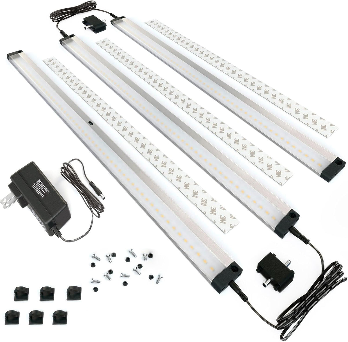 3 Extra Long 20 inch Panels LED Dimmable Under Cabinet Lighting Kit U2383
