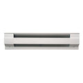 White 6 ft. 1500W 208V Electric Baseboard Heater N39836