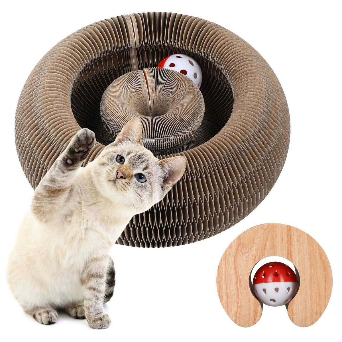 Magic Cats Scratching Board with Ball Y808357