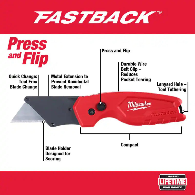 Compact Auto Lock Tape Measure with Folding Utility Knife S345