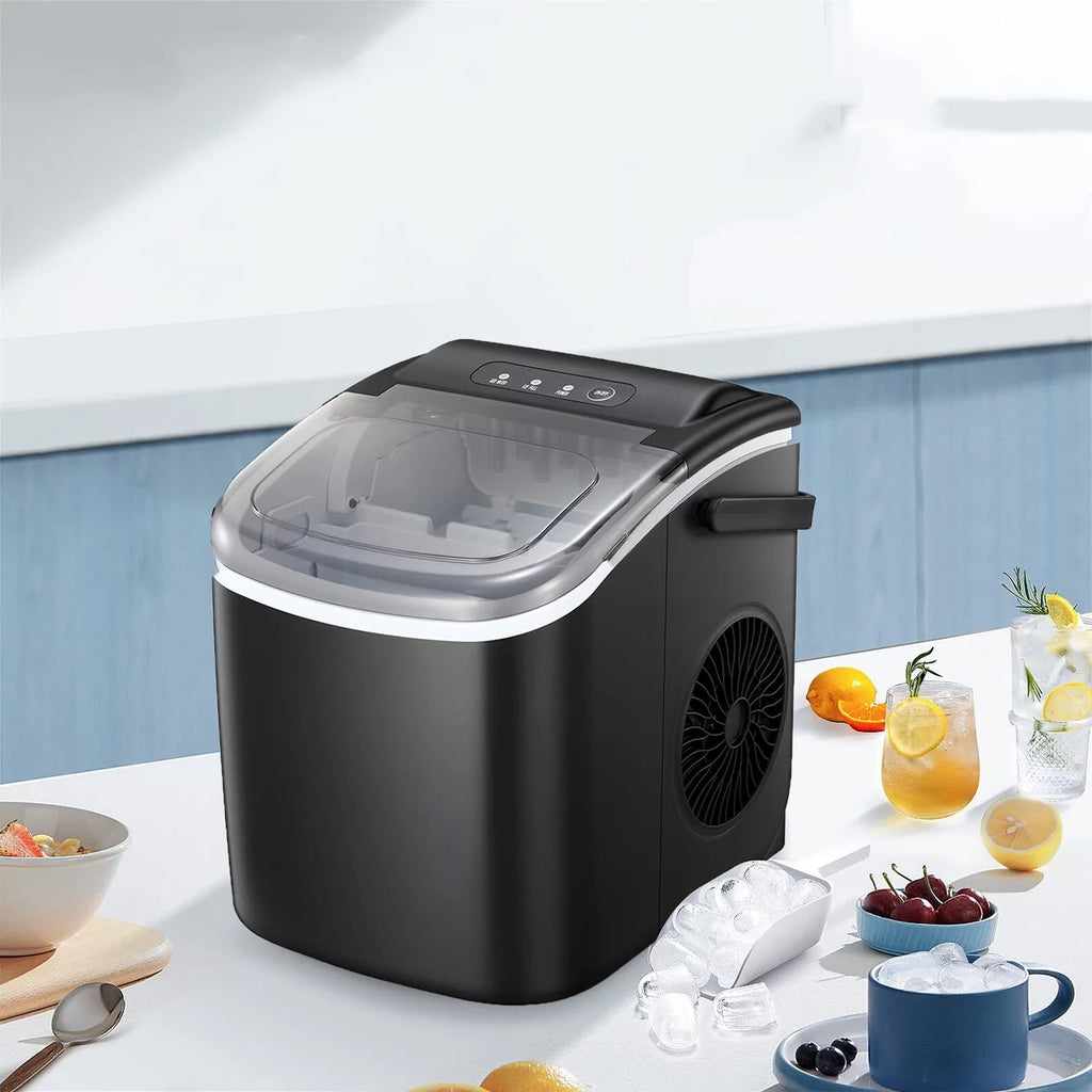 Countertop Nugget Ice Maker 26lbs Per Day with Ice Scoop X234038