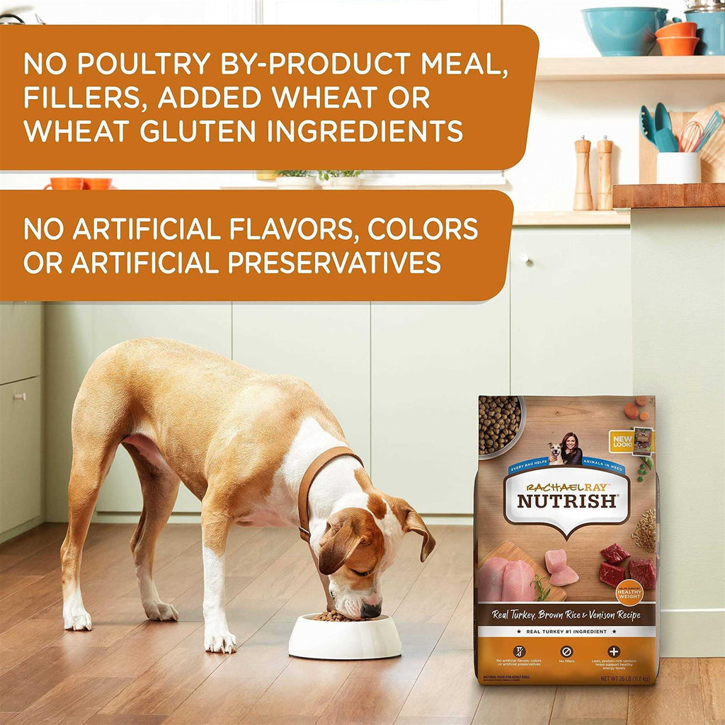 Turkey Brown Rice & Venison Recipe Dry Dog Food P827