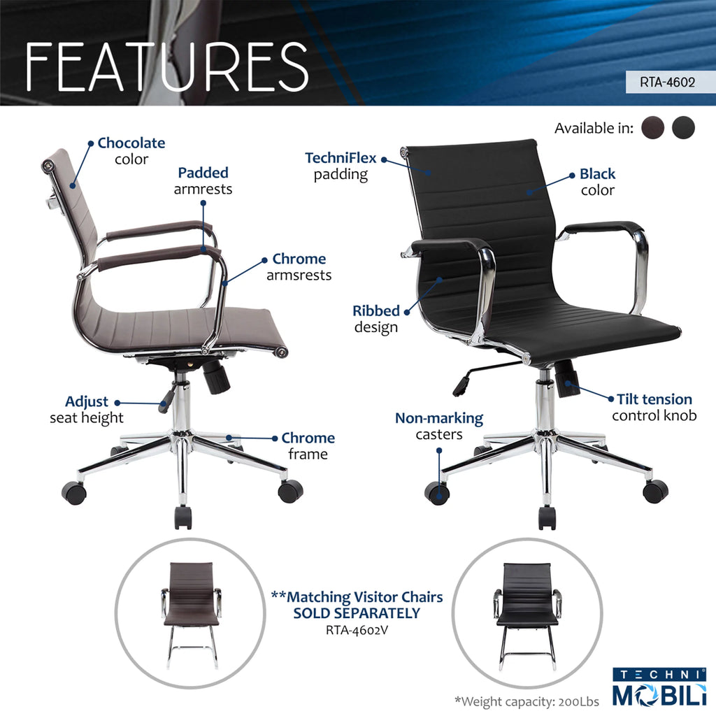 Black Executive Office Chair C43399