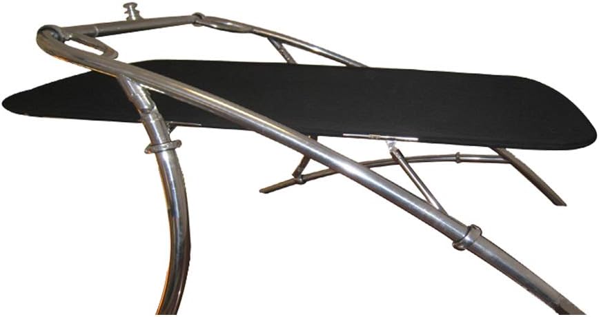 Boat Bimini Top, Adjustable Legs, Black or Navy Blue J4420