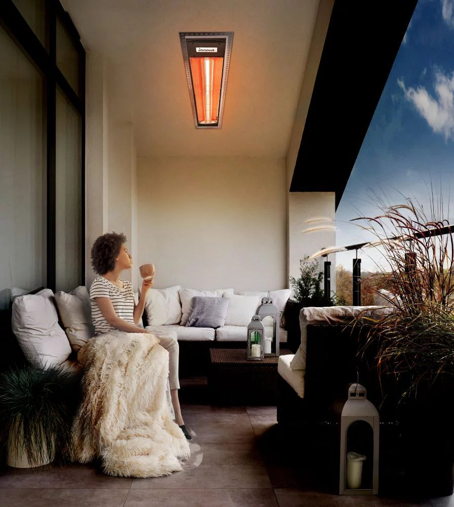 4000 Watt Electric Infrared Dual Element Heater Stainless Steel Q606160