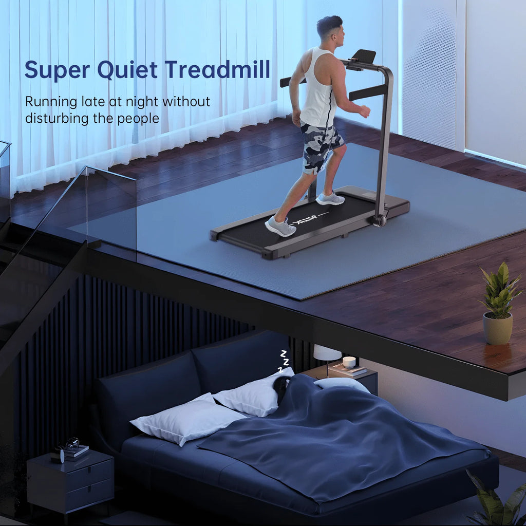 2.5HP 2-in-1 Folding Under Desk Treadmill G7316