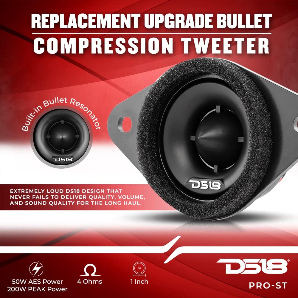 1.9 Bullet Compression Tweeters with Crossovers (Pair) H923200