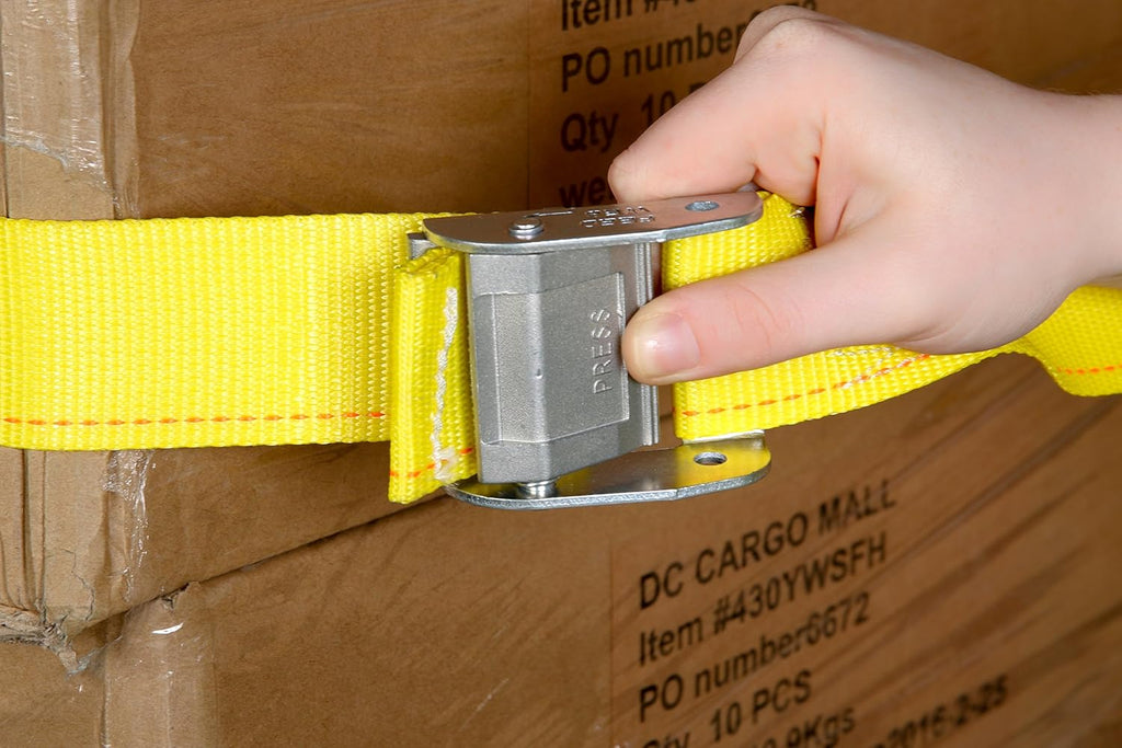 20 Tie-Down Straps, 2 x 12' Cam Buckle Straps A914