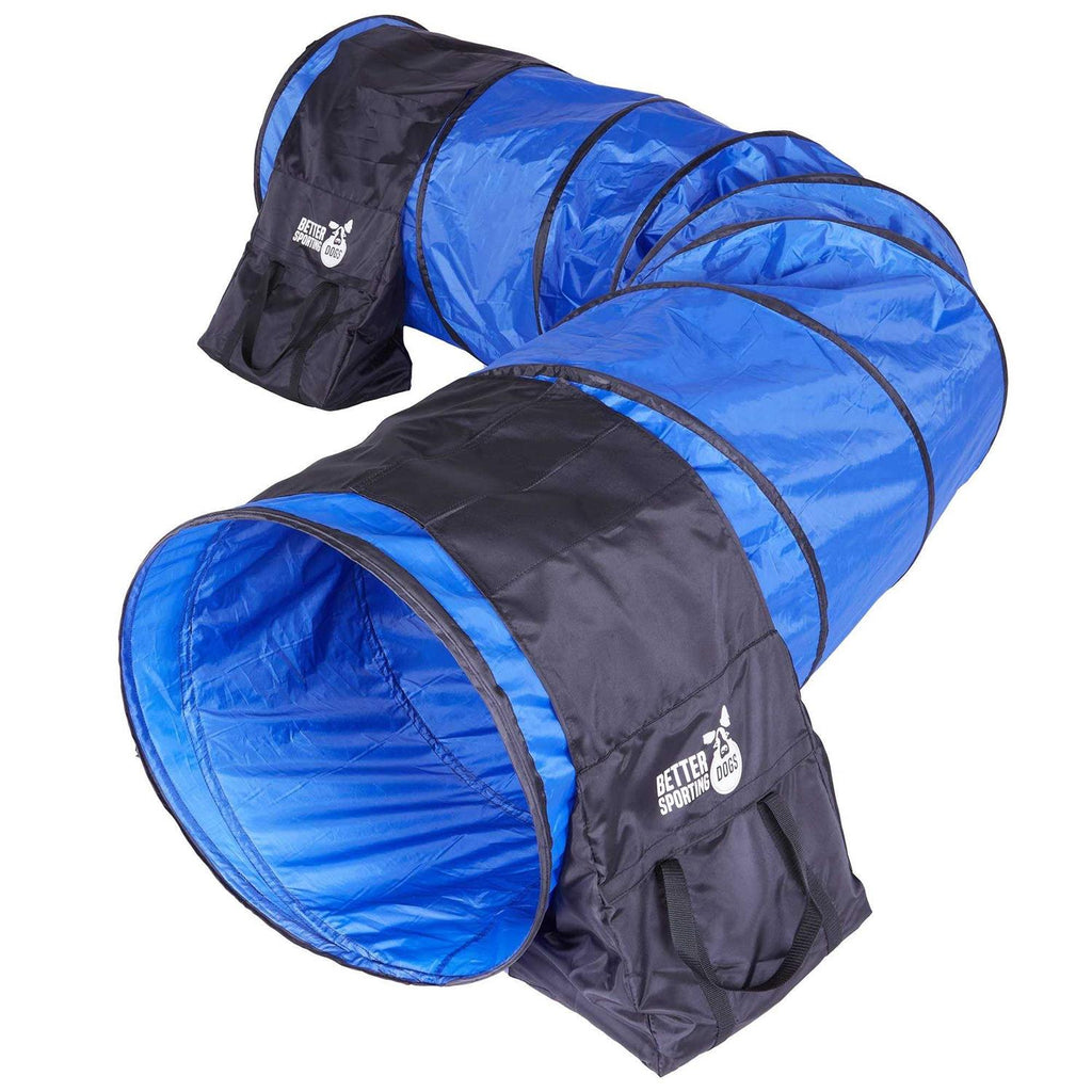 10 Foot Dog Agility Tunnel with Sandbags P780909
