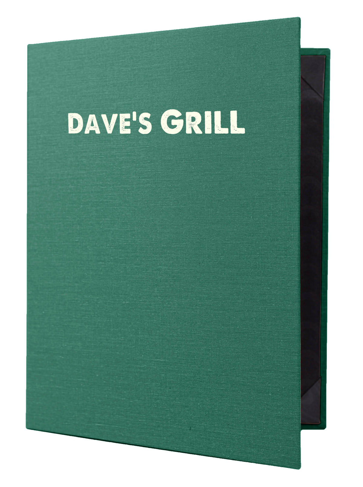 Green Casebound Menu T1043