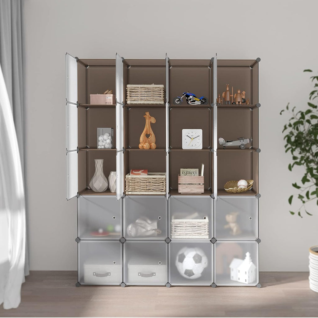 20 Cube Plastic Storage Organizer N4664