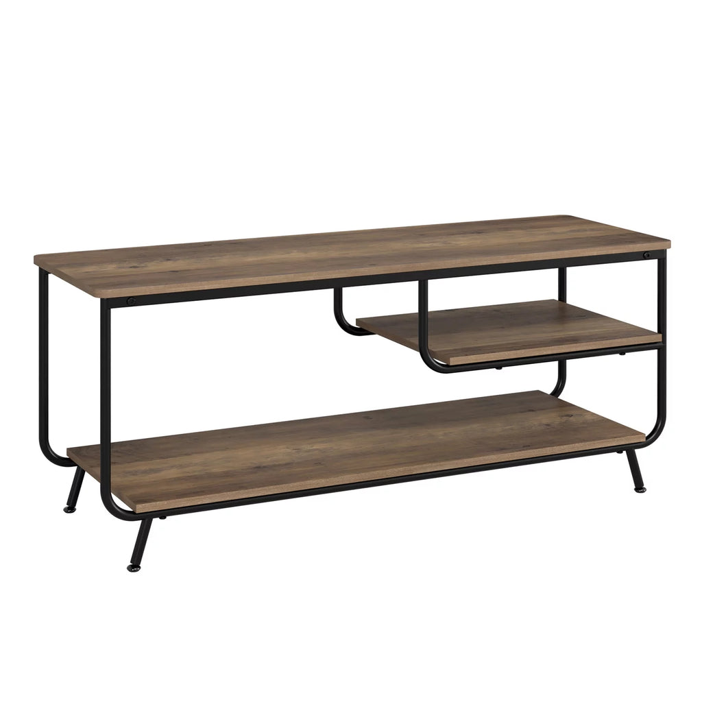 Wood 3 Tier TV Stand with Storage E503316