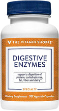 Plant-Based Digestive Enzymes 90 Veggie Capsules Y5520