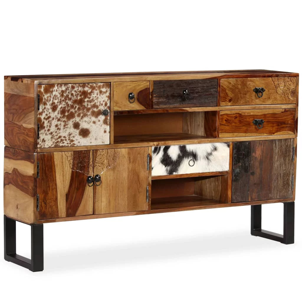 Solid Sheesham Wood Sideboard E1195