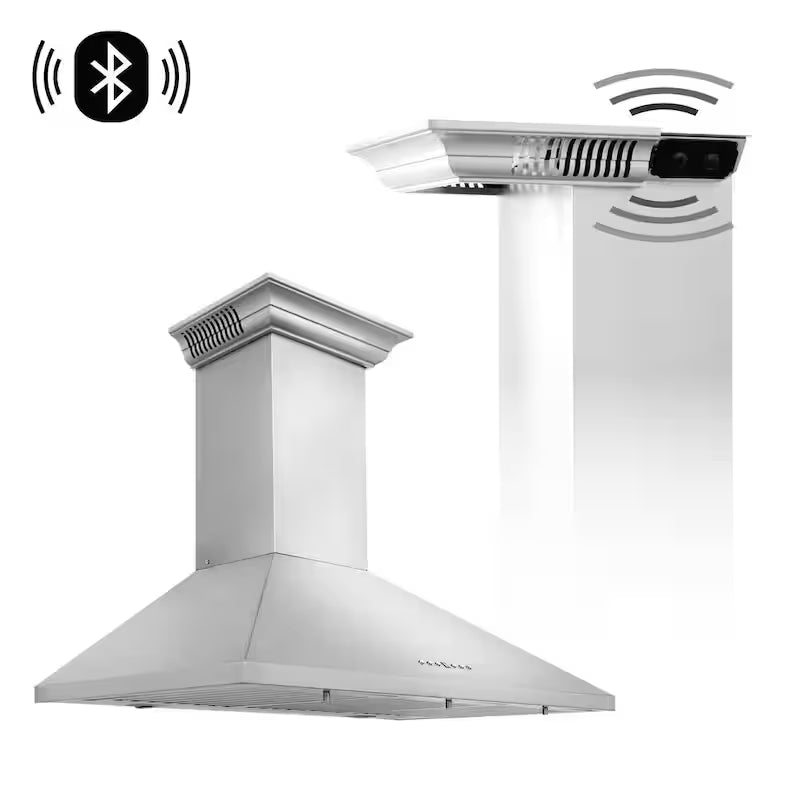 30 in. 400 CFM Stainless Steel Wall Mount Range Hood P60335
