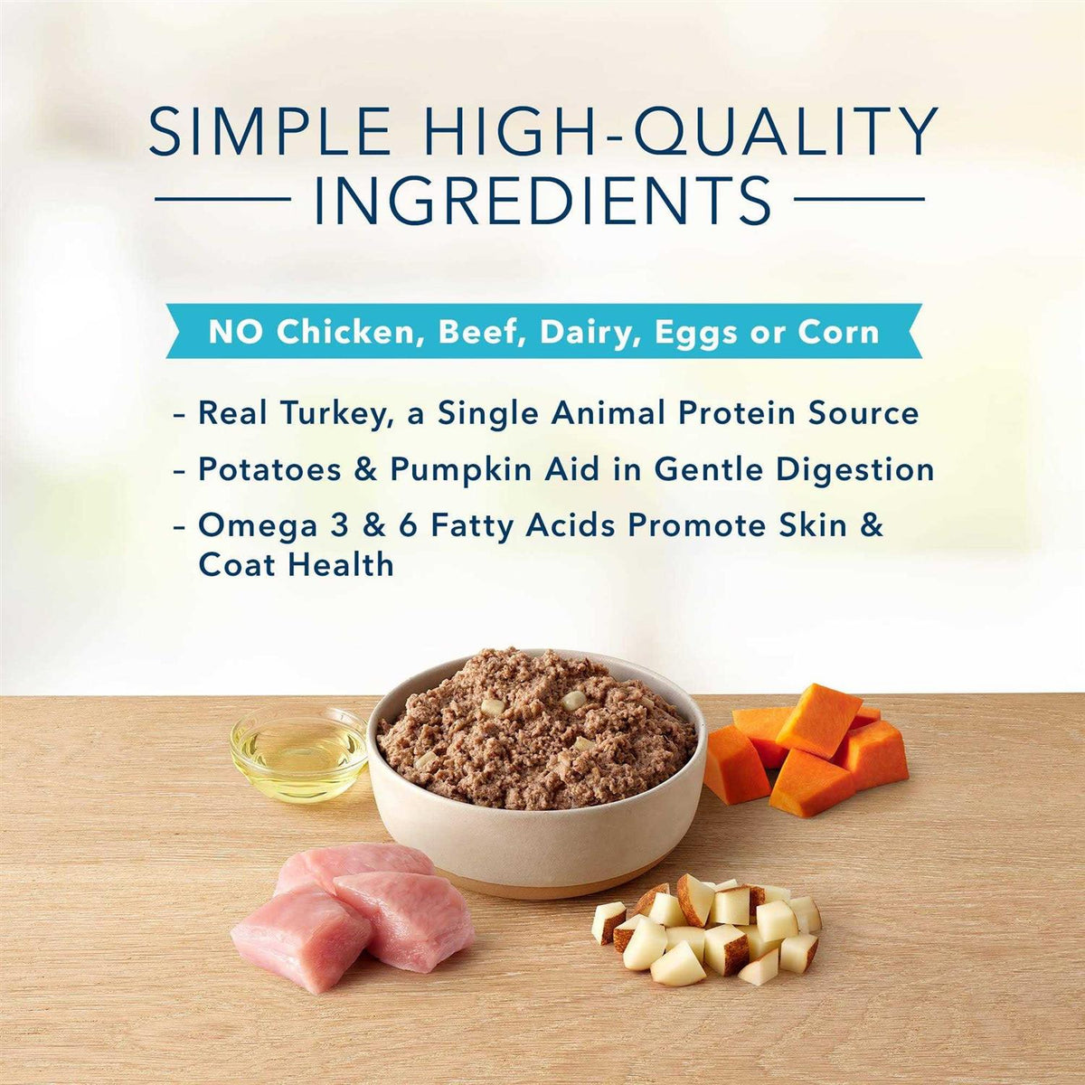 Grain Free Turkey & Potato Canned Dog Food M445787