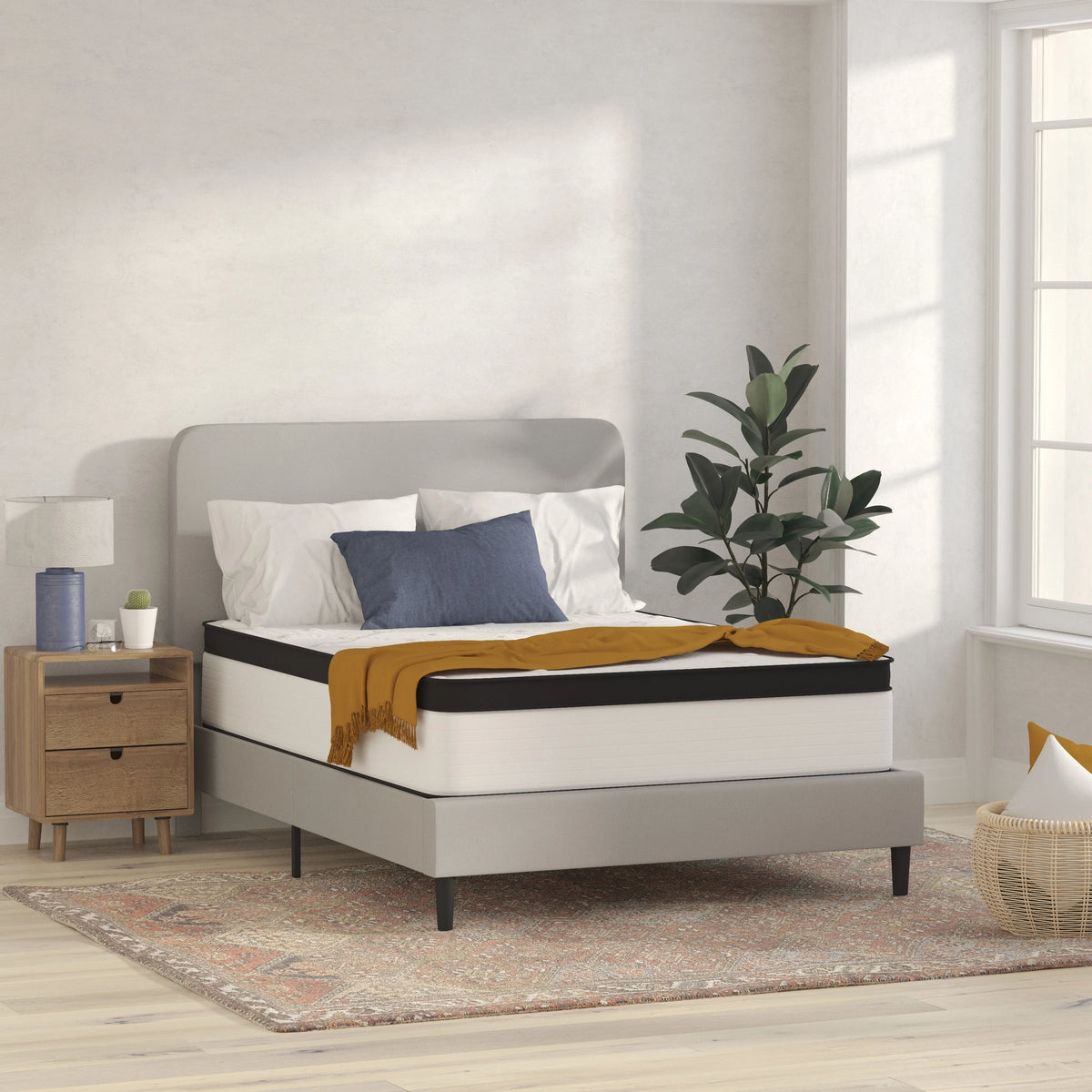 Full Extra Firm Hybrid Pocket Spring Mattress P417864