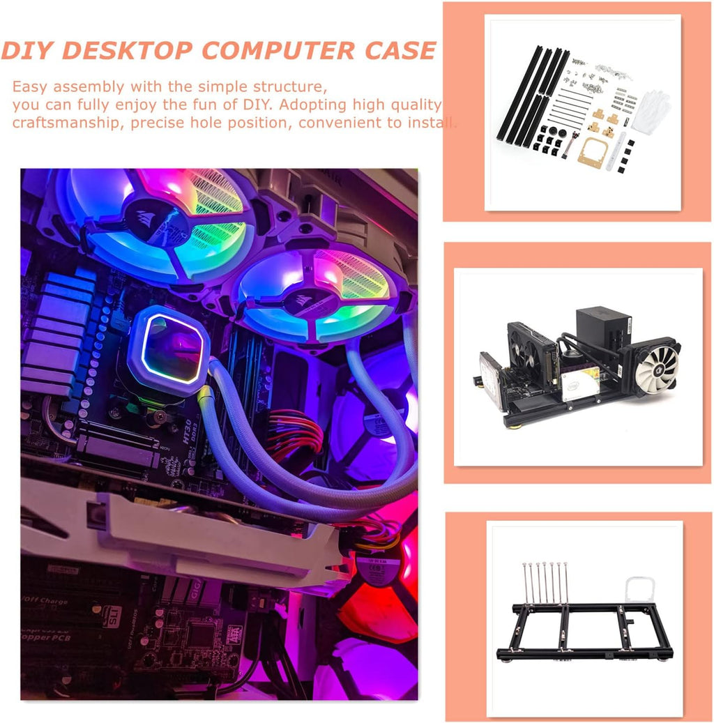 ATX Open Air Computer Case F5214