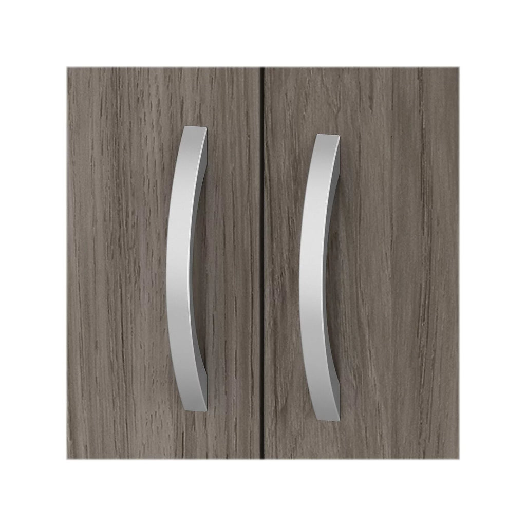 Tall 5 Shelf Bookcase with Doors H405
