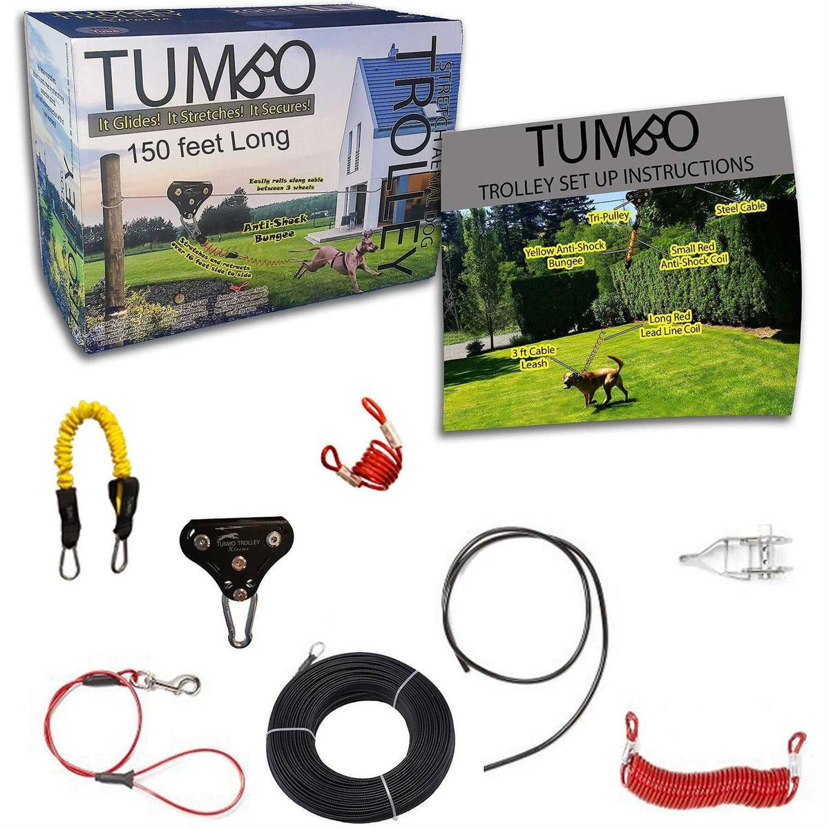 Anti-Shock Aerial Dog Runner Q77907