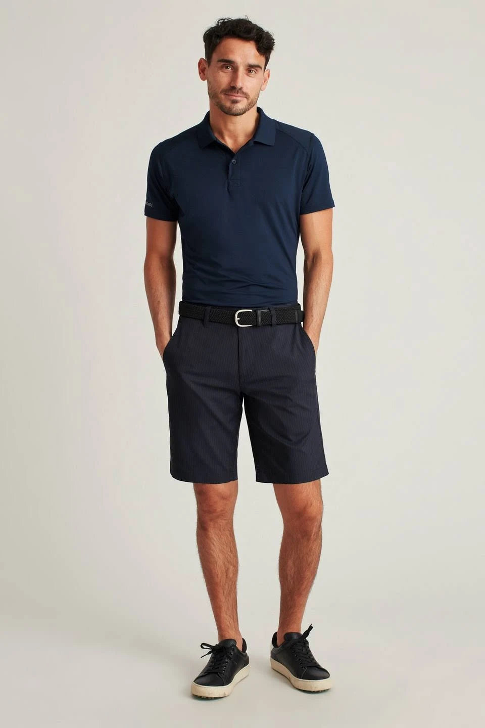 Blue Golf Shorts Q2278