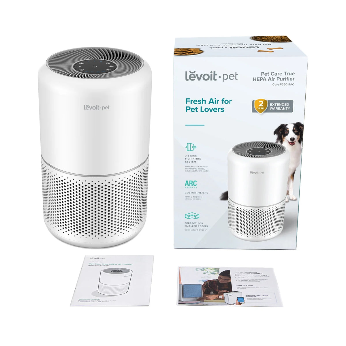 White True HEPA Air Purifier D613