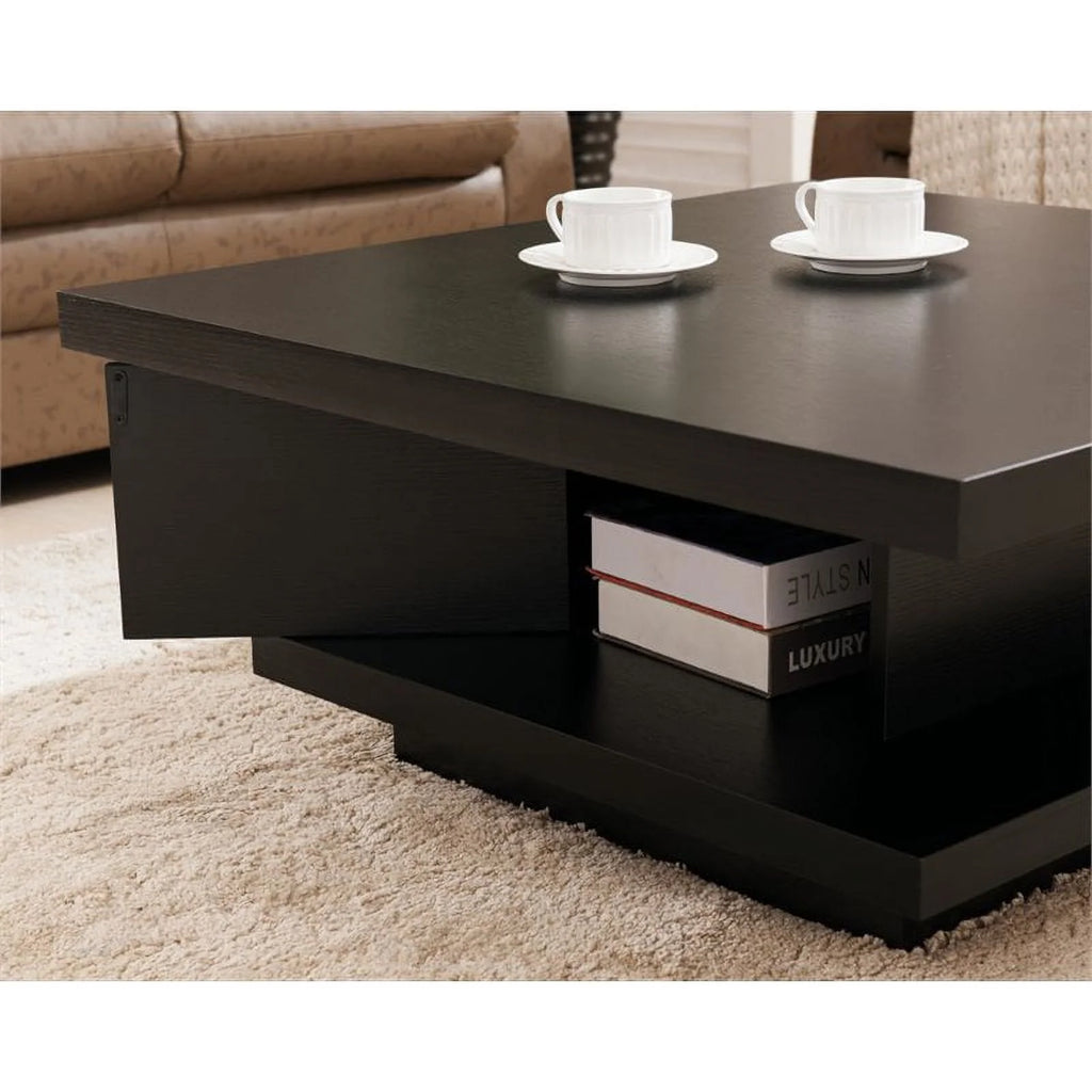 Black Square Coffee Table X19407