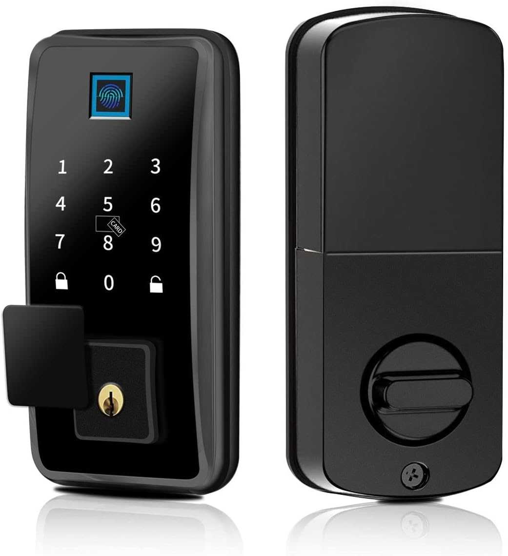 Smart Biometric Bluetooth Keyless Entry Door Lock V610426