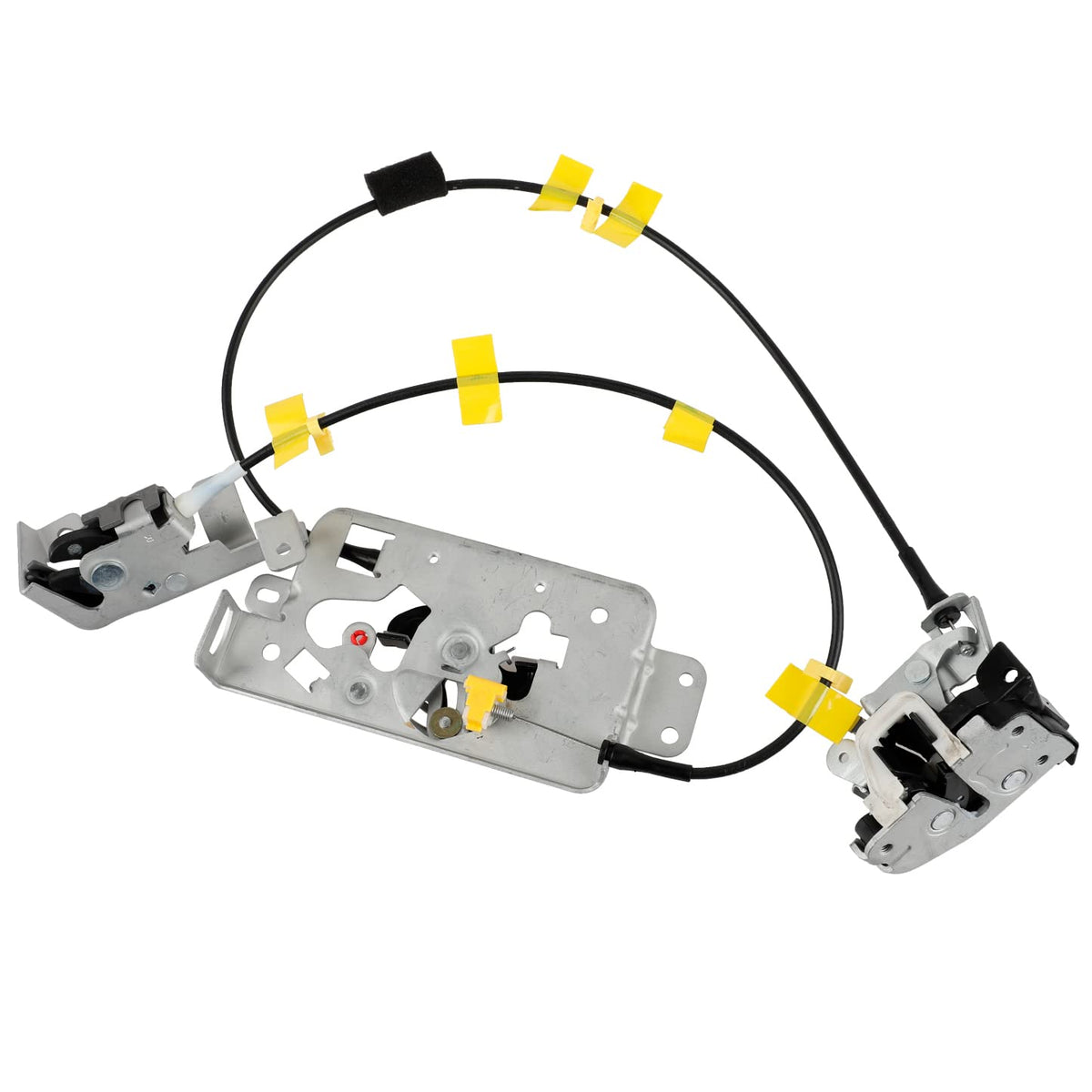 Left Driver Side Rear Door Lock Latch & Cable Pack of 2 D2482