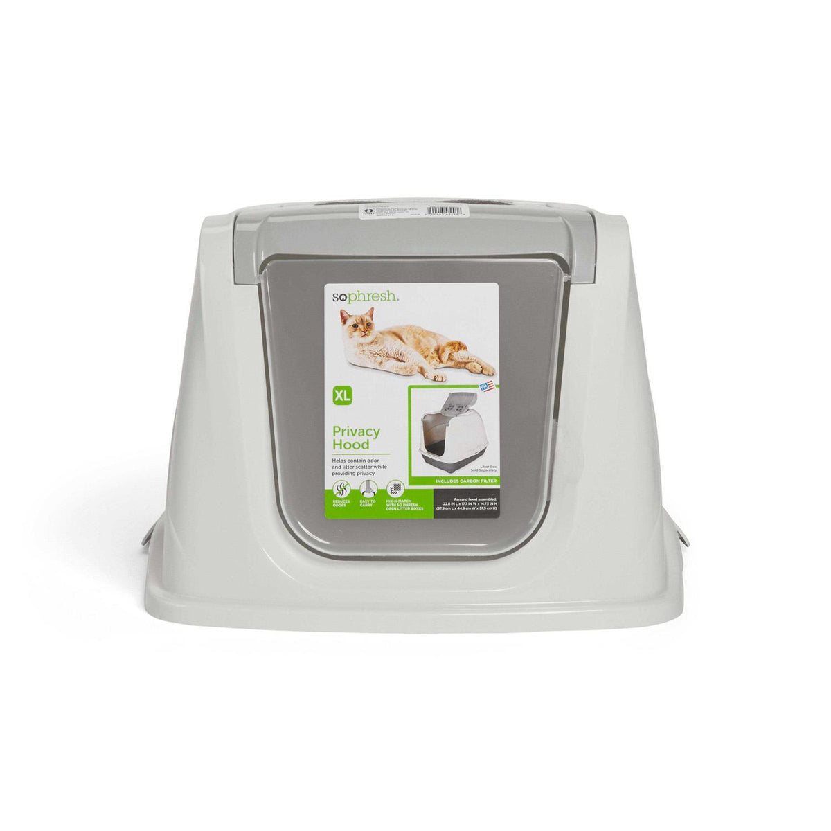 Flip Top Cat Litter Box Hood T6186